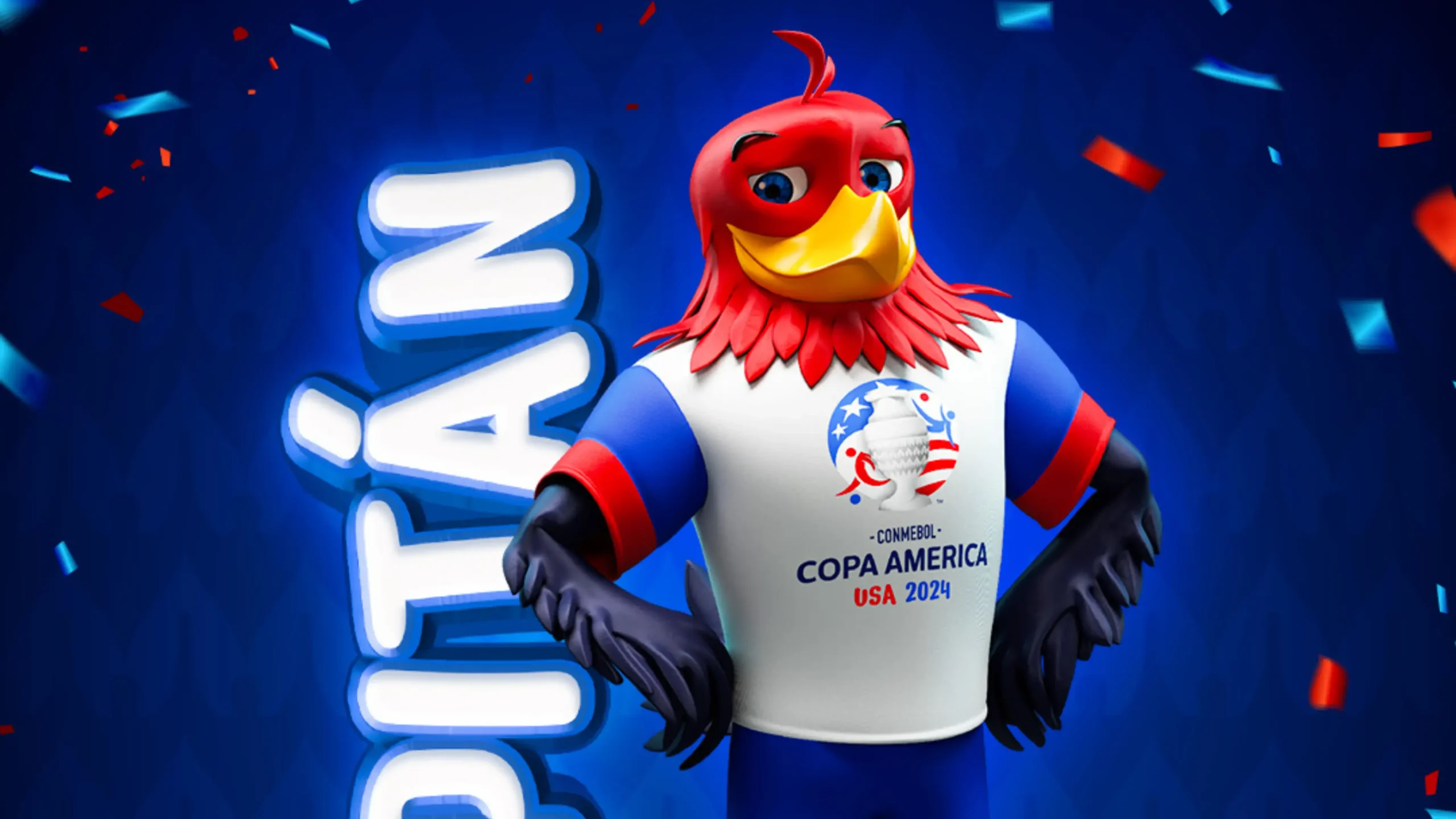 CAPITÁN la mascota de la Copa América 2024 LT3