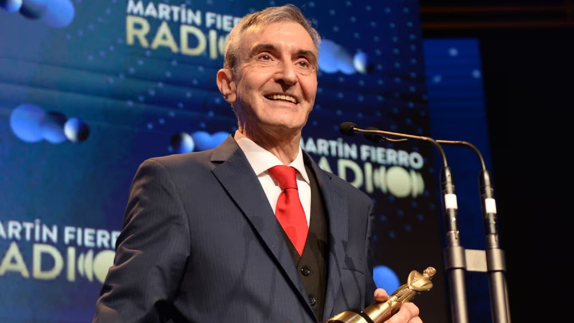 Premios Martín Fierro de Radio 2024 Nelson Castro y Santiago del Moro